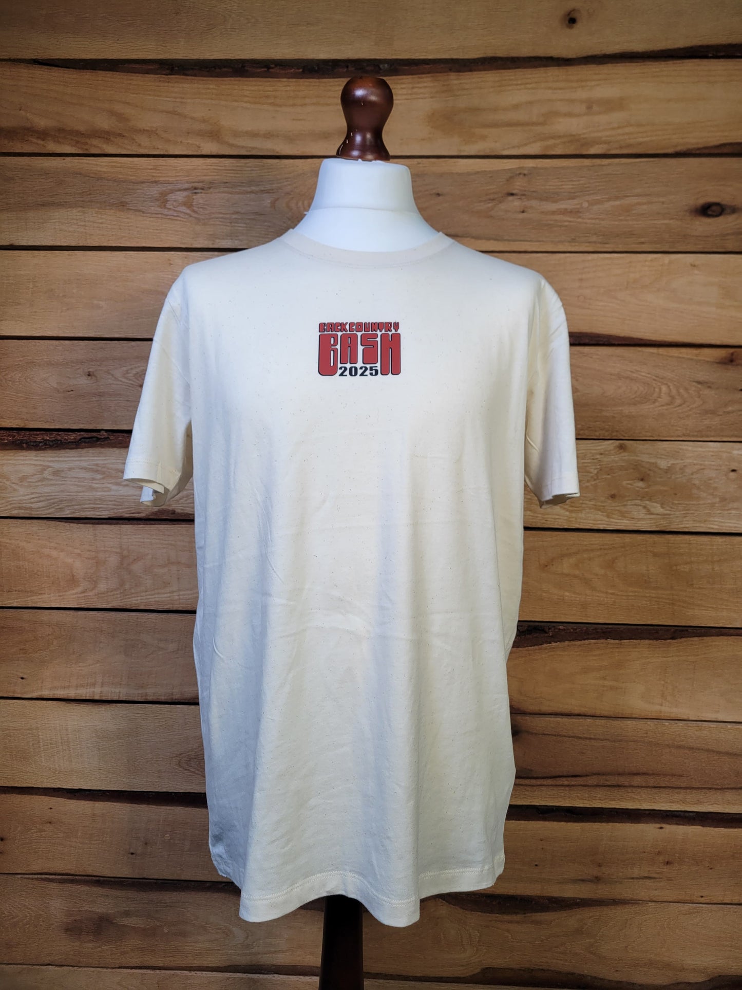 Backcountry Bash 2025 Undyed Natural Organic Cotton T-shirt