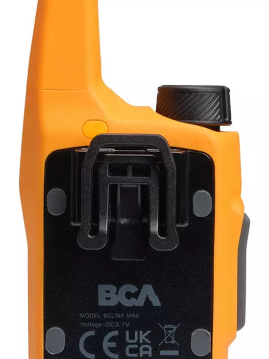 Pair of BCA Link Mini Two-Way Winter Sport Walkie Talkie Radio - UK/EU Version - - SOLD OUT - NEXT STOCK DUE END OF MARCH