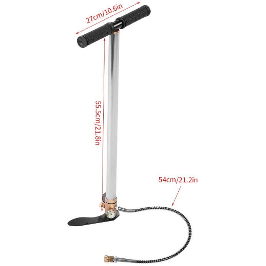 Portable High Pressure 4500psi Track Pump for all BCA Airbags