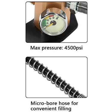 Portable High Pressure 4500psi Track Pump for all BCA Airbags